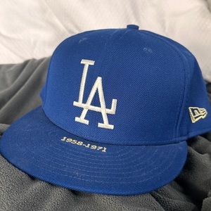 Throwback Dodgers Hat size 7 5/8